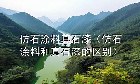 仿石涂料 真石漆（仿石涂料和真石漆的區(qū)別）