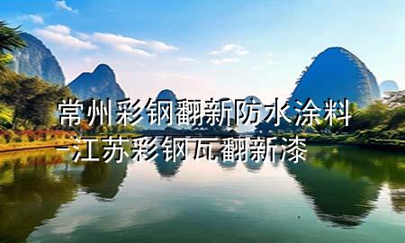 常州彩鋼翻新防水涂料-江蘇彩鋼瓦翻新漆