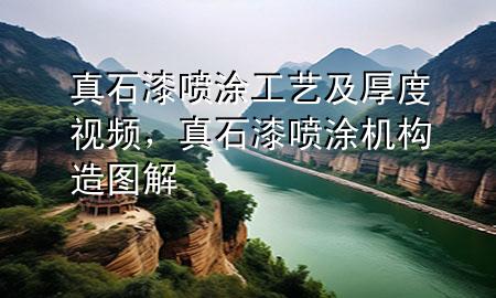 真石漆噴涂工藝及厚度視頻，真石漆噴涂機構(gòu)造圖解