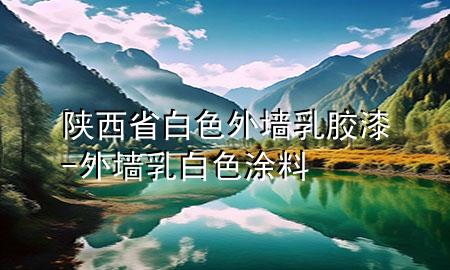 陜西省白色外墻乳膠漆-外墻乳白色涂料