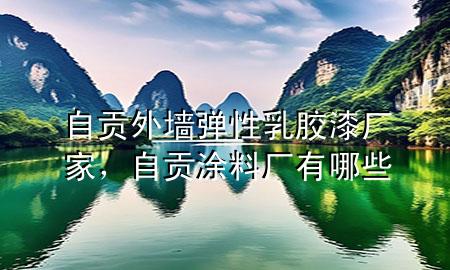 自貢外墻彈性乳膠漆廠家，自貢涂料廠有哪些
