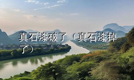 真石漆破了（真石漆掉了）