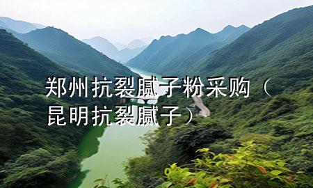 鄭州抗裂膩子粉采購（昆明抗裂膩子）