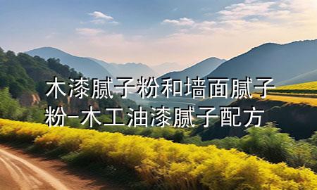 木漆膩子粉和墻面膩子粉-木工油漆膩子配方