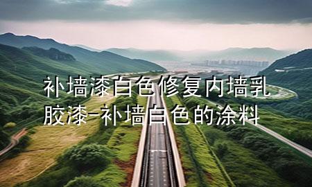 補(bǔ)墻漆白色修復(fù)內(nèi)墻乳膠漆-補(bǔ)墻白色的涂料