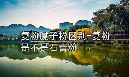 復粉 膩子粉 區(qū)別-復粉是不是石膏粉