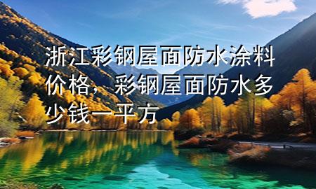 浙江彩鋼屋面防水涂料價(jià)格，彩鋼屋面防水多少錢一平方