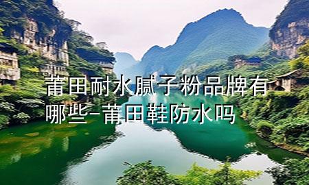 莆田耐水膩子粉品牌有哪些-莆田鞋防水嗎