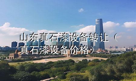 山東真石漆設(shè)備轉(zhuǎn)讓（真石漆設(shè)備價格）