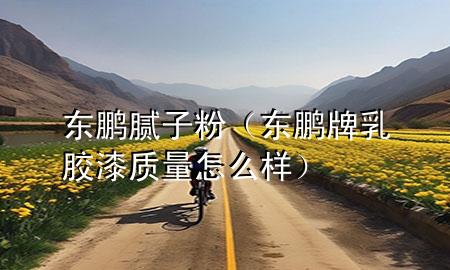 東鵬膩子粉（東鵬牌乳膠漆質(zhì)量怎么樣）