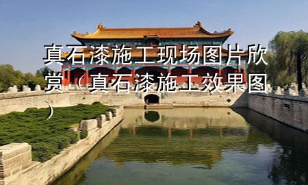 真石漆施工現(xiàn)場圖片欣賞（真石漆施工效果圖）