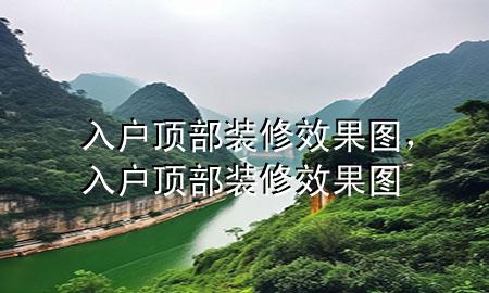 入戶頂部裝修效果圖，入戶頂部裝修效果圖
