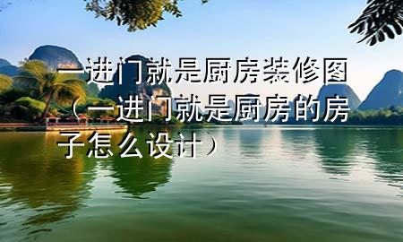 一進門就是廚房裝修圖（一進門就是廚房的房子怎么設計）