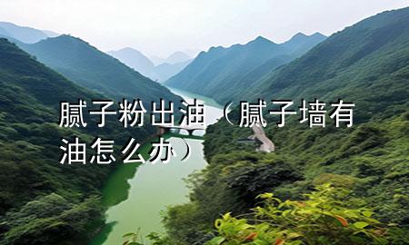 膩子粉出油（膩子墻有油怎么辦）